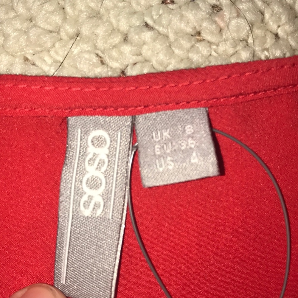 Red ASOS top! - Picture 4 of 4